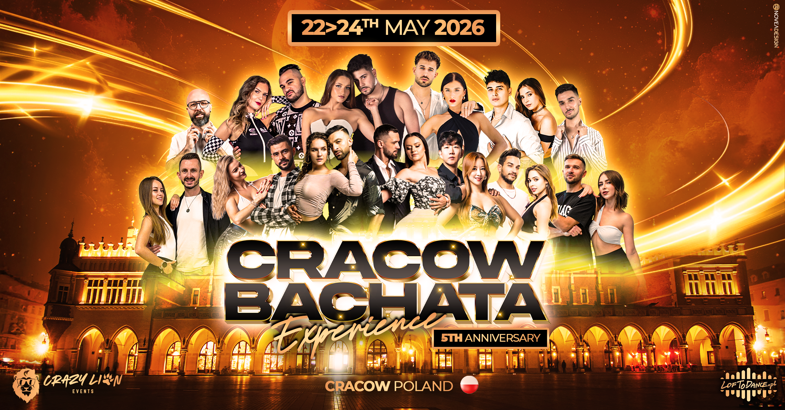 Cracow Bachata Experience 2026 - sklep Loftodance