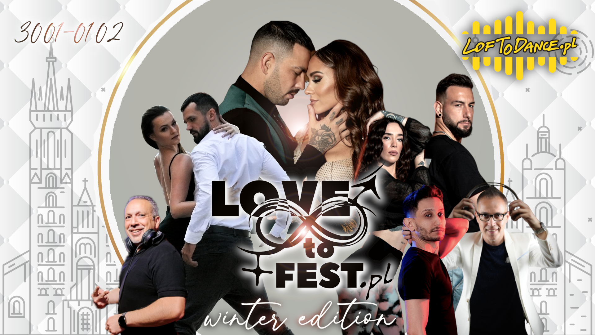 LOVEtoFEST'26 winter with Daniel y Desiree - sklep Loftodance