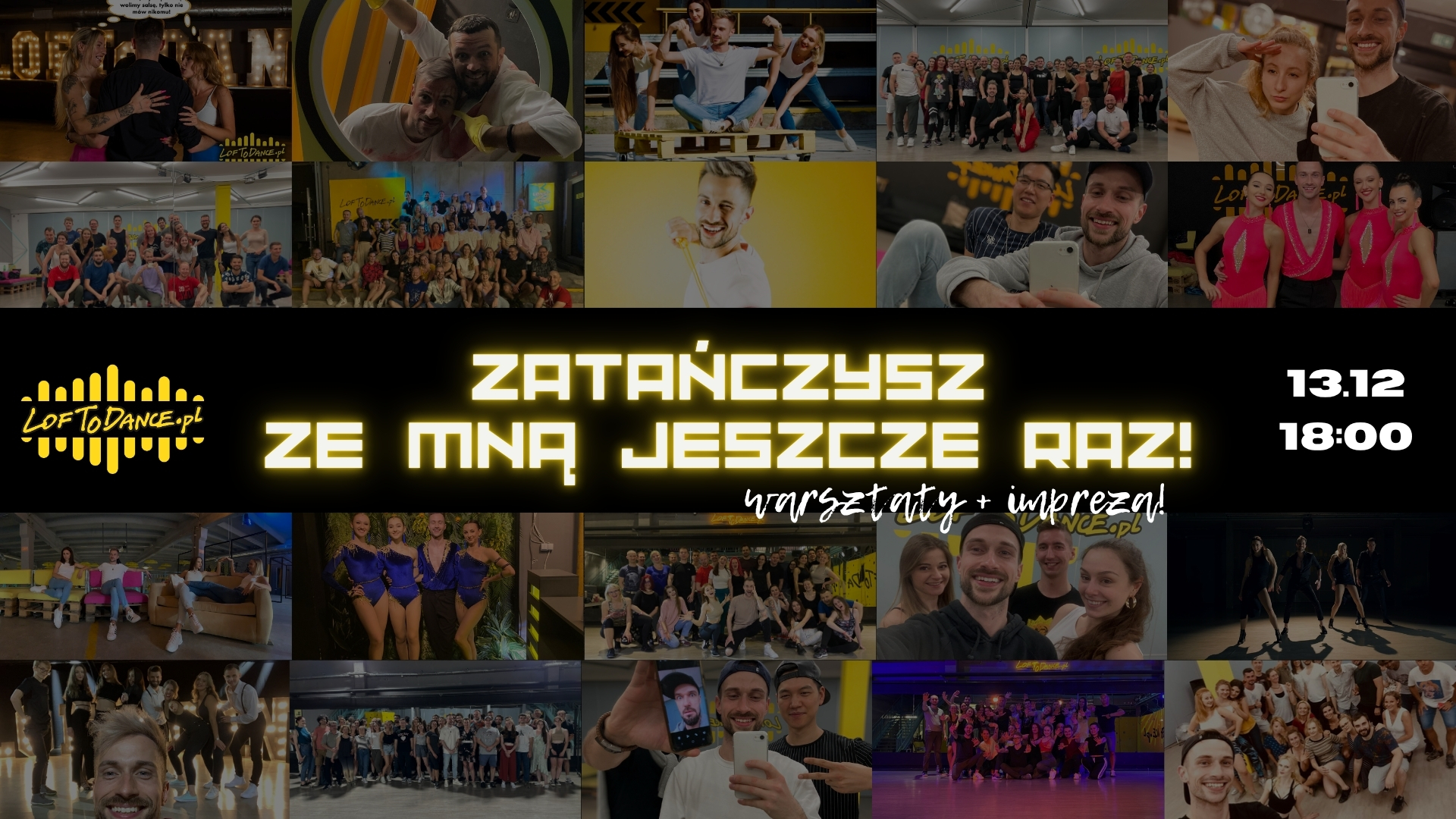 Zatańczysz ze mną jeszcze raz! Impreza pożegnalna Tabisia. - sklep Loftodance